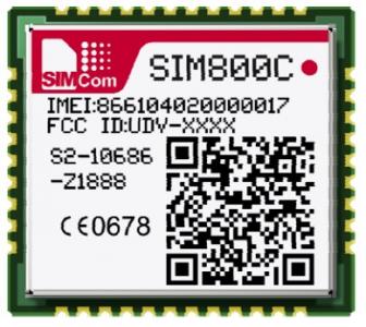 SIM800C 最小四频GSM/GPRS模块